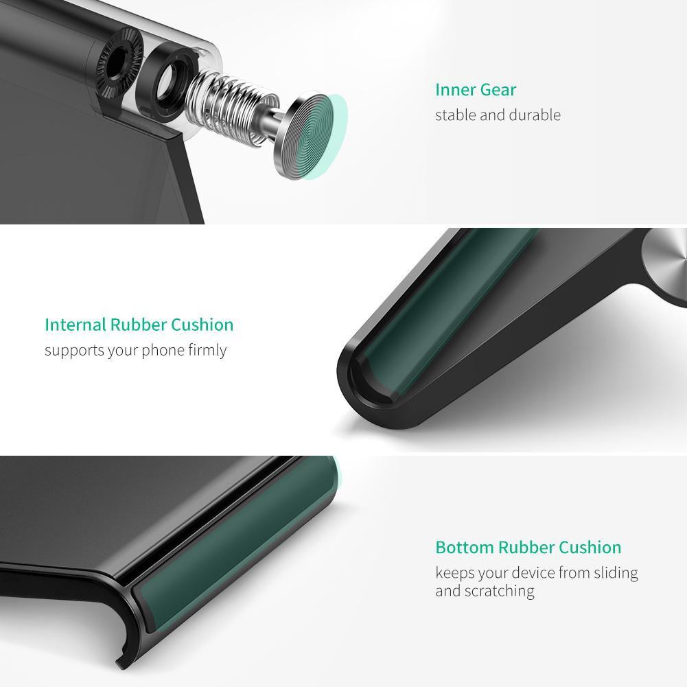 Giá đỡ Điện thoại, Máy tính bảng Ugreen 50747/30285 Màu Đen/Trắng - Hàng Chính Hãng