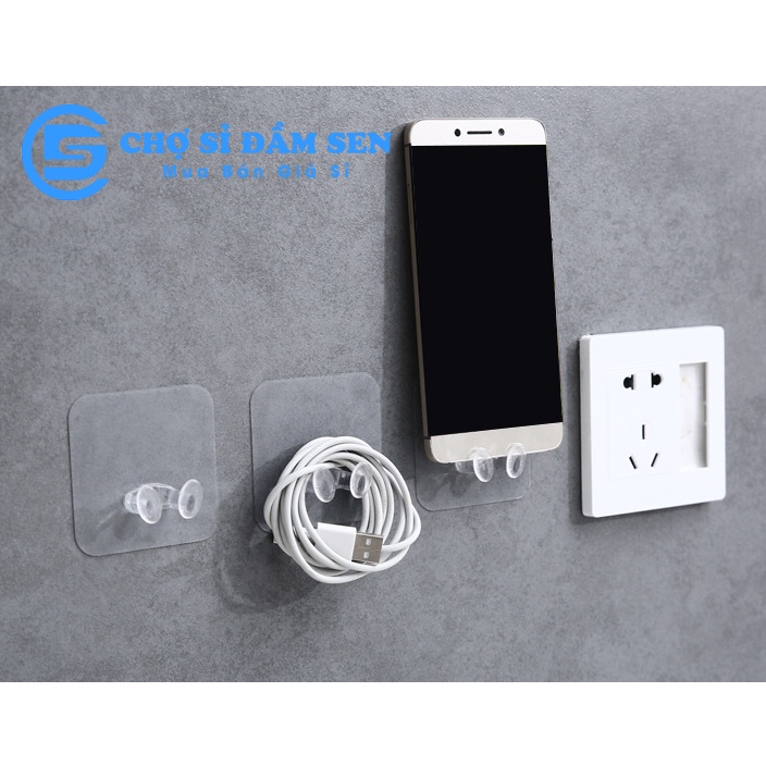 Móc dán tường treo đầu dây điện trong, treo phích cắm, móc khóa chắc chắn G226-TreoDDien-Trong