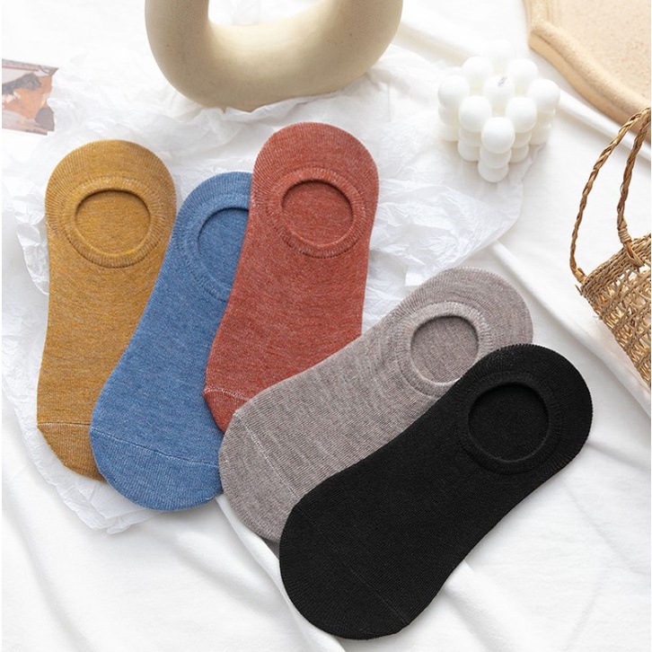 Tất nữ hàn quốc cổ ngắn mùa đông giữ nhiệt XUXI vớ tất nam nữ chống hôi chân khửi mùi tốt