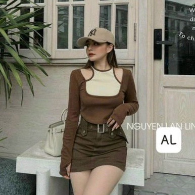 Sét áo yếm tay dài  siêu hot (A15