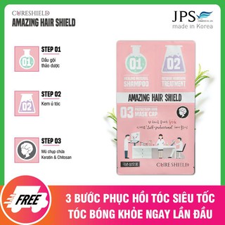 Gói Dưỡng tóc Amazing Phục hồi tóc siêu tốc ngay tại nhà, cho tóc bóng mượt như lụa, hiệu quả sau 01 lần sử dụng {KOREA}