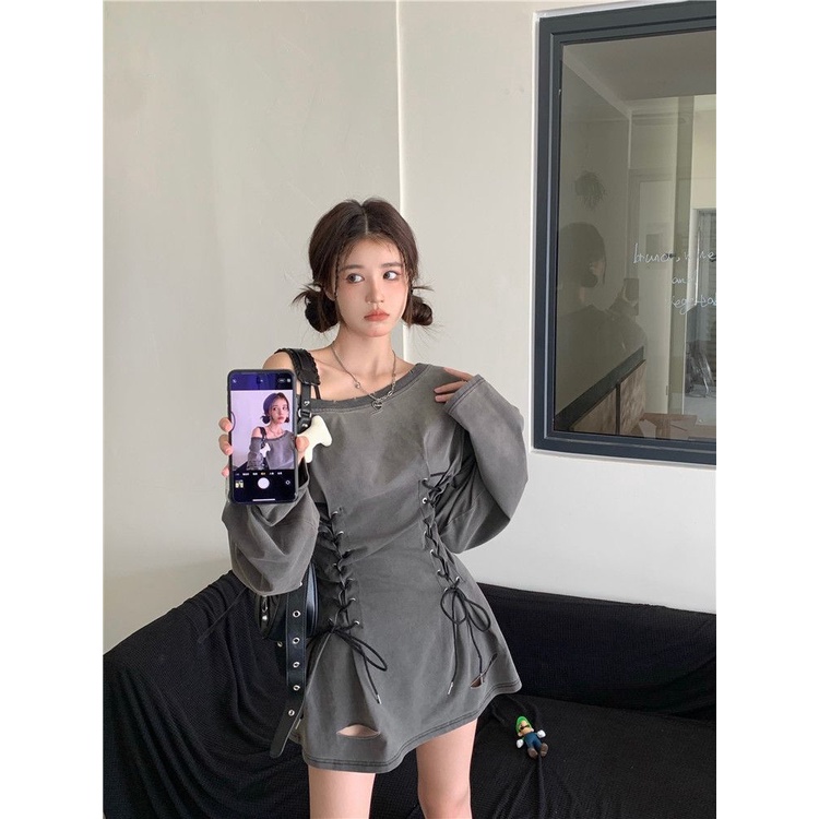 Đầm Nữ Tay Dài Kiểu Dáng Thời Trang Quyến Rũ