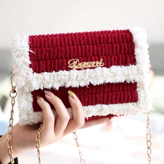 Túi đeo vai nữ handmade len dễ thương