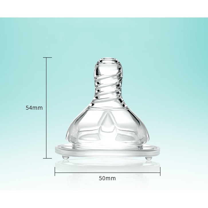 Ti giả Pigeon bằng silicone cho em bé sơ sinh