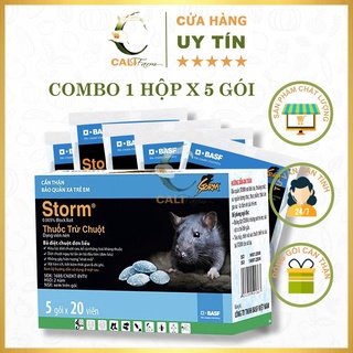 [Combo] 100 viên diệt chuột STORM ( 5 x 20 viên) [sieutietkiem]