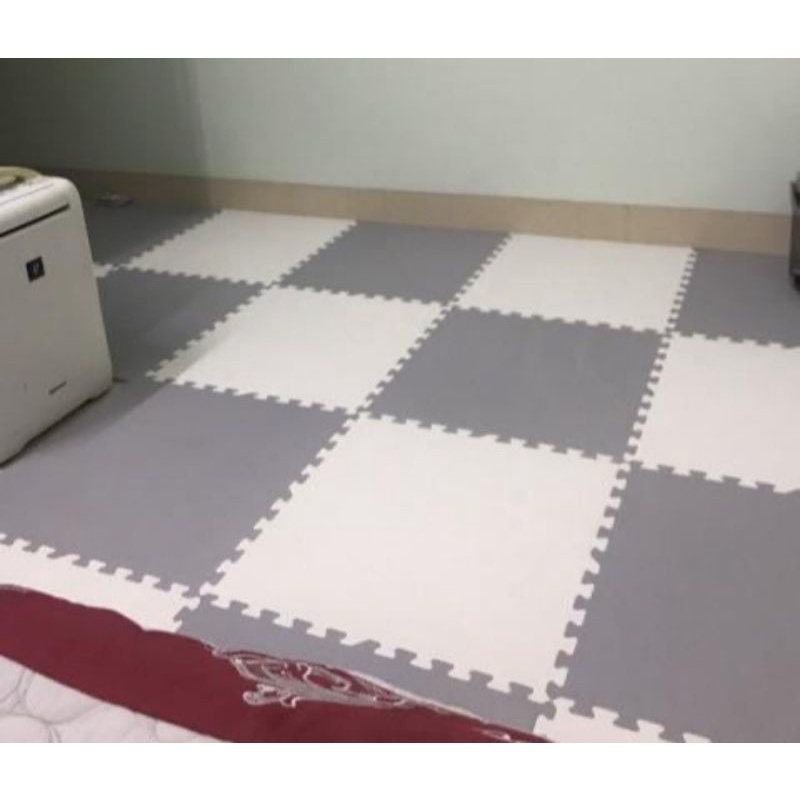 Thảm xốp ghép sàn ko mùi 60x60x1cm lỗi nhỏ