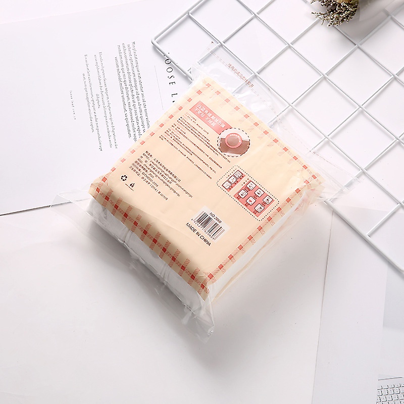 Bông tẩy trang 200 miếng cotton pads 3 lớp mềm mịn nội địa trung túi khóa zip tiện lợi