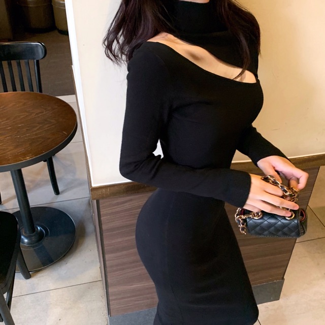 Váy body dáng dài