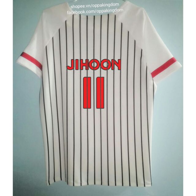 Áo bóng chày Wanna One Jihoon, Jinyoung