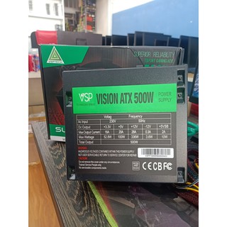 NGUỒN VSP VISION ATX 500W LED
