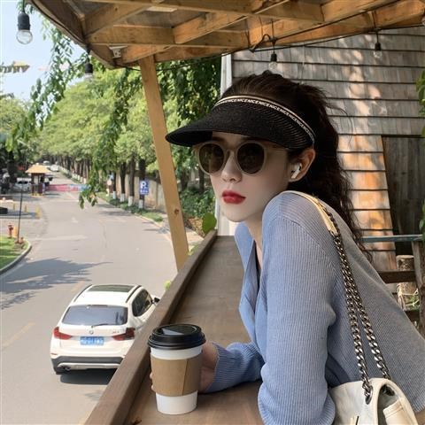 Nón Cói Rộng Vành Hở Chóp Chống Tia Cực Tím Cho Nữ