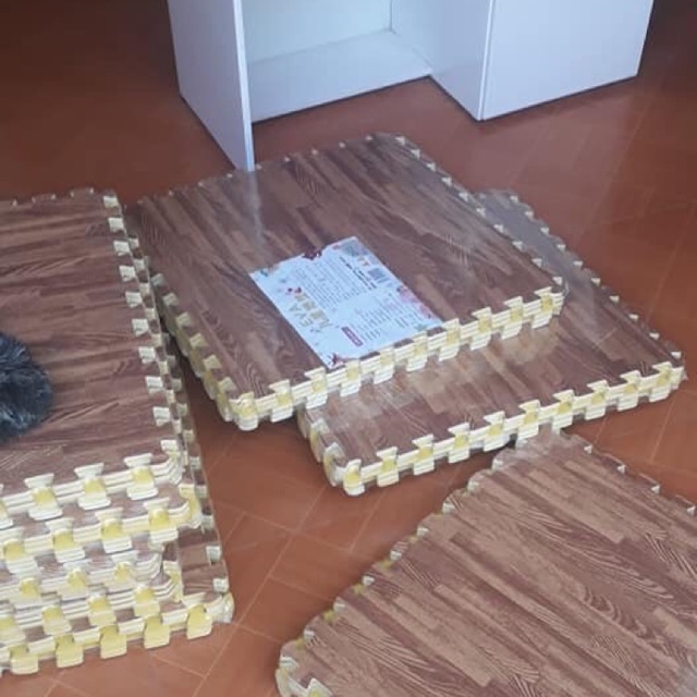 Combo 5setThảm xốp vân gỗ