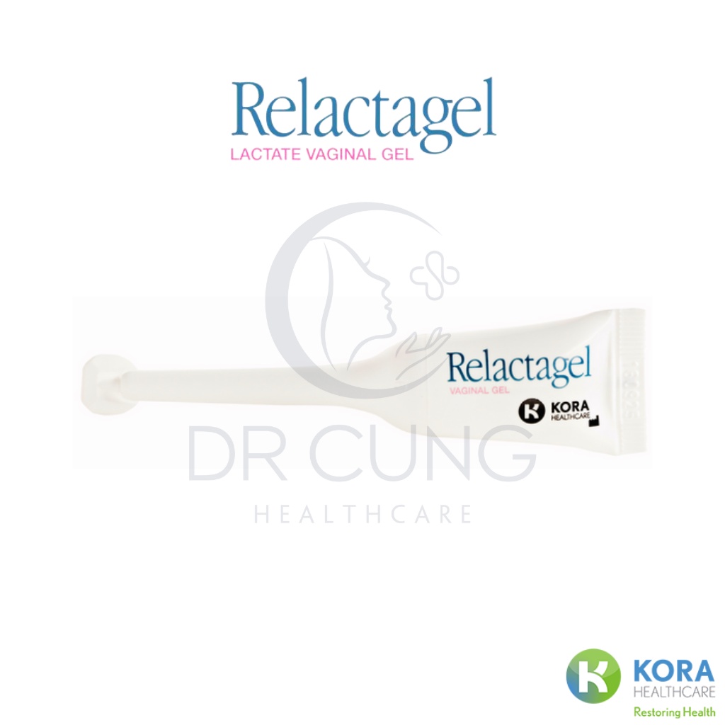 Gel Đặt Âm Đạo Relactagel - Gel Phụ Khoa, Phòng Ngừa Nhiễm Khuẩn, Chăm Sóc Vùng Kín, Khử Mùi Hôi (Tuýp 5ml) [Chính Hãng]