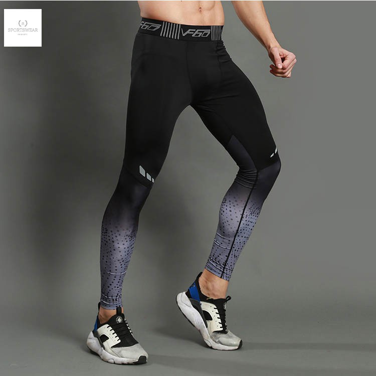 Quần tập gym thể thao combat F60 thể thao ôm dạ quang màu Sportswear Concept thoải mái đàn hồi khô thoáng thiết kế tinh