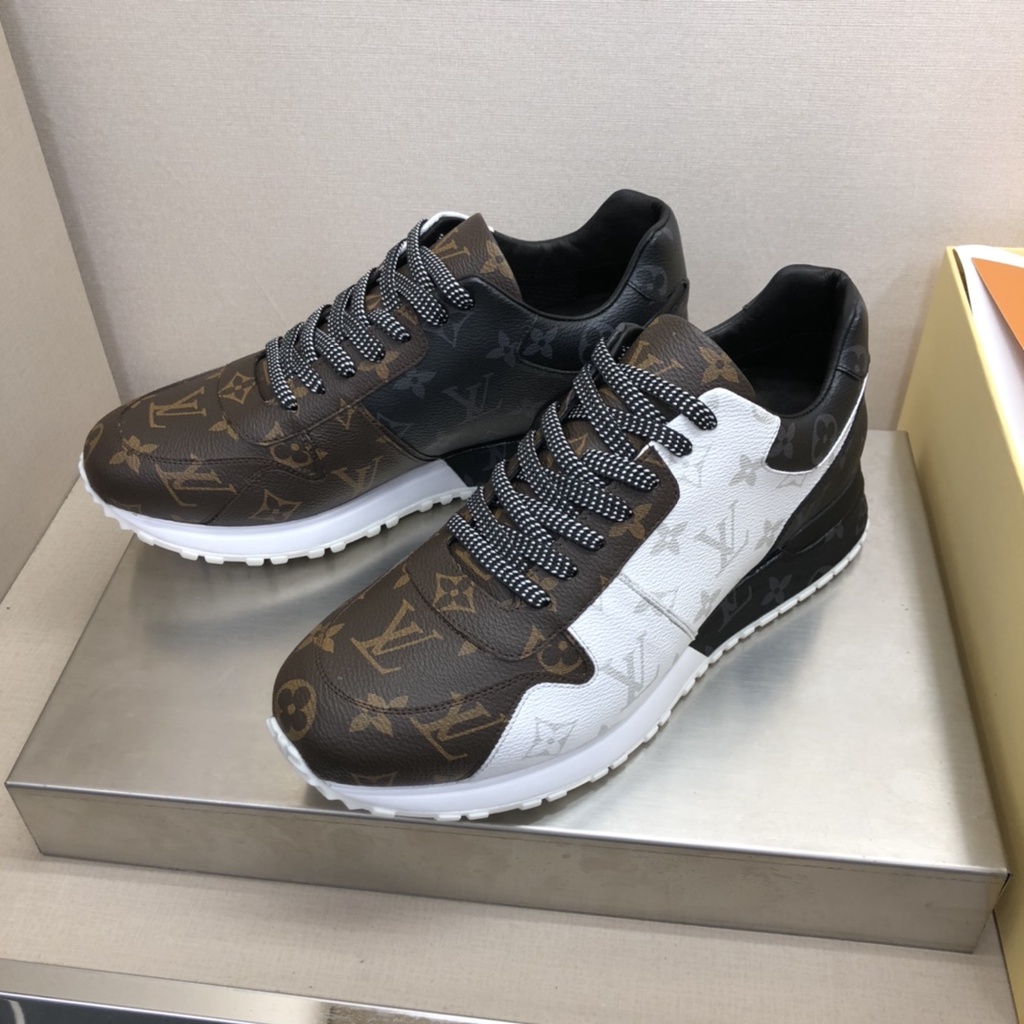Giày thể thao nam da thật thời trang cao cấp Louis Vuitton LV phong cách cá tính, thời thượng