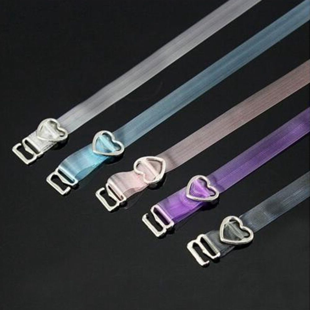 Dây Áo Ngực Trong Suốt Họa Tiết Sọc Thời Trang