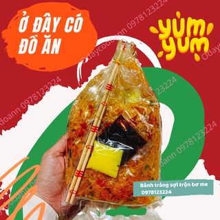 Bánh Tráng Sợi Trộn Tẩm Vị Bơ Me [Odaycodoan] Bánh Tráng Trộn Sẵn Ngon Mê Ly- Ăn vặt ngon
