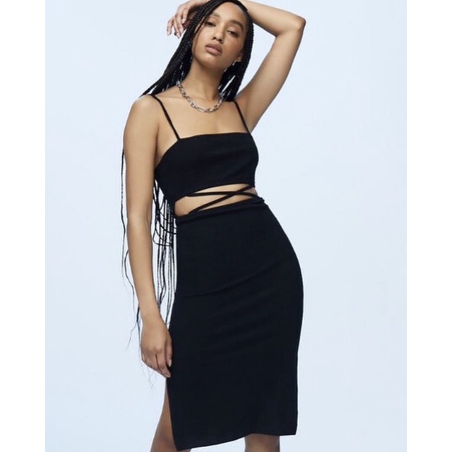 Đầm cut out F21 xuất xịn
