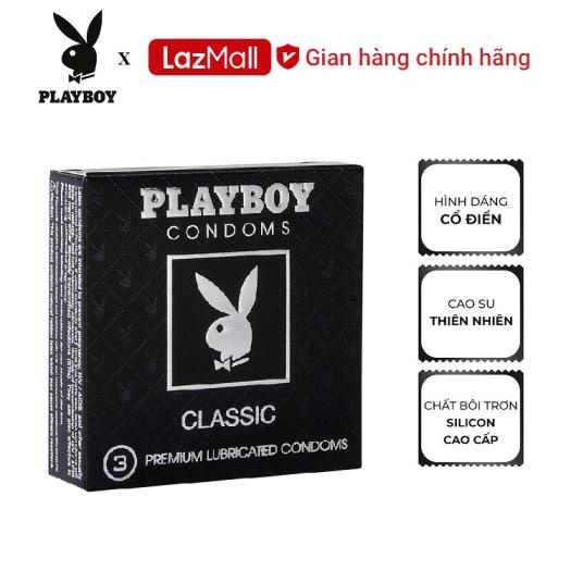 Bao Cao Su PLAYBOY Studded Pleasure hộp 3 cái chính hãng có xuất hóa đơn đỏ