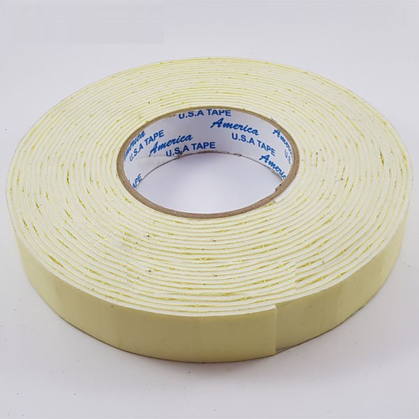 Băng mút 2 mặt trắng 24mm x 6met 1 cuộn