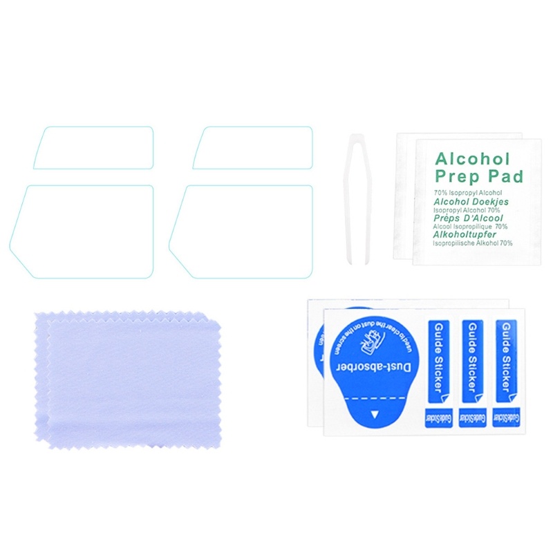 Set 1 / 2 Bộ Miếng Dán Kính Cường Lực 9H Bảo Vệ Màn Hình Kèm Khăn Lau Chùi