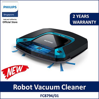 Robot hút bụi Philips FC8794 SmartPro Active có chức năng lau sàn - robot lau dọn 24h - tự động sạc - hoạt động liên tục