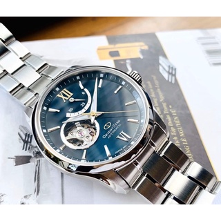 Đồng hồ nam chính hãng orient star re-at0002e00b automatic open heart green