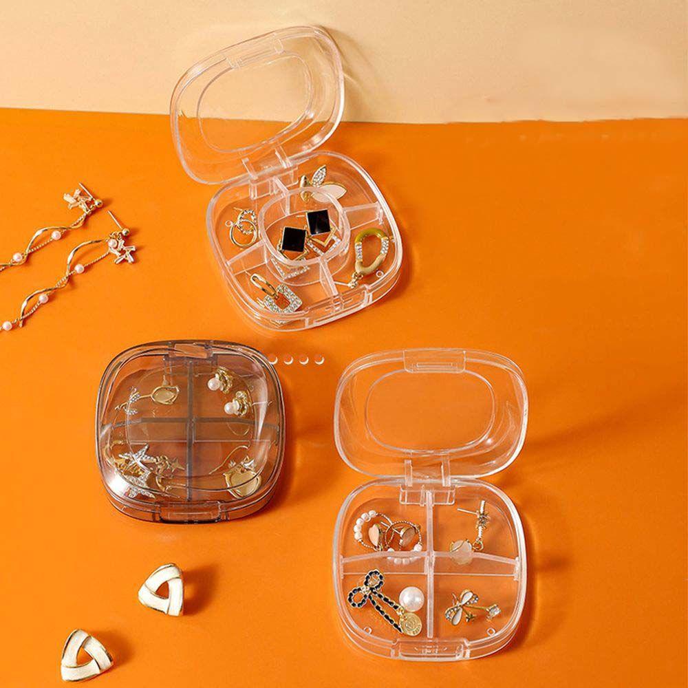 Hộp Đựng Trang Sức Trong Suốt Cỡ Nhỏ Tiện Dụng Khi Đi Du Lịch