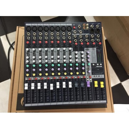 bàn mixer soundcraft efx8 hàng loại 1- efx8- mixer efx8