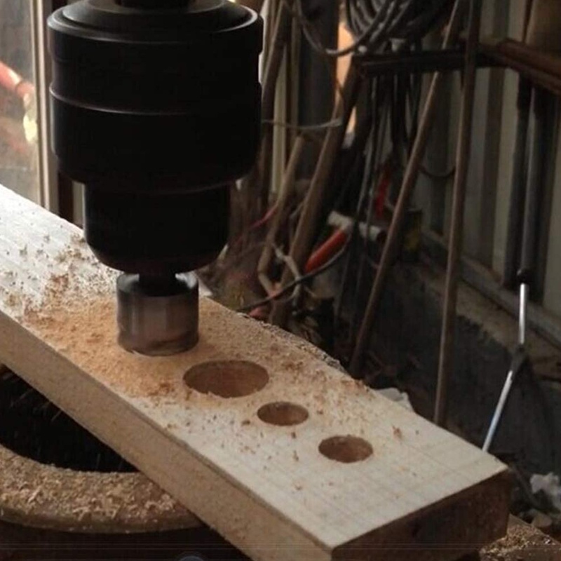 Bộ 4 Mũi Khoan Lỗ Làm Mộc Bằng Thép Cacbon