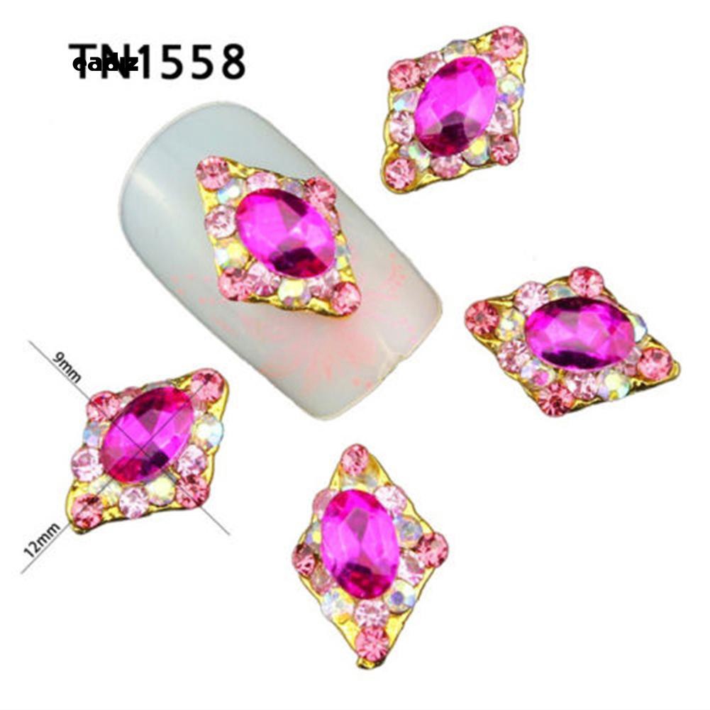 Bộ 10 đá pha lê đính móng tay dễ thương ngộ nghĩnh