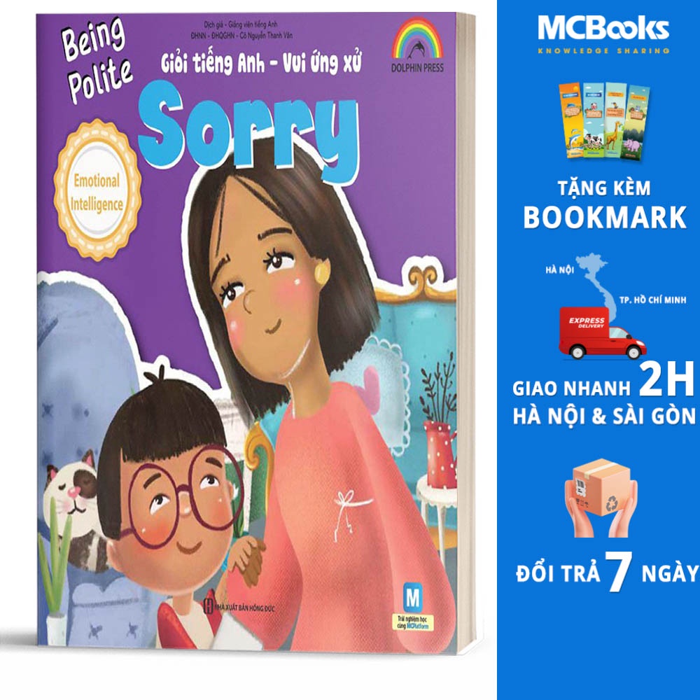 Sách - Giỏi Tiếng Anh - Vui Ứng Xử Sorry - MCBooks