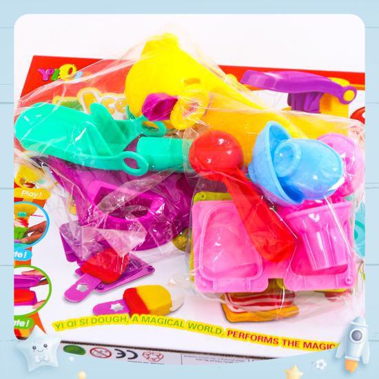ĐỒ CHƠI BỘ ĐẤT NẶN LÀM KEM CHO BÉ - anhma84 store tphcm