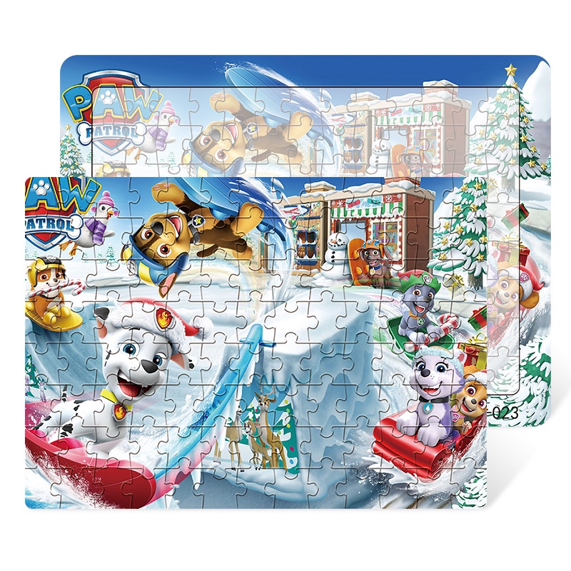 Bộ đồ chơi ghép hình nhân vật 104 mảnh dày 4mm giúp trẻ sáng tạo