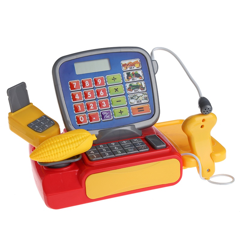 Máy Tính Tiền Sử Dụng Điện Kèm Máy Quét Cân Dành Cho Trẻ Em