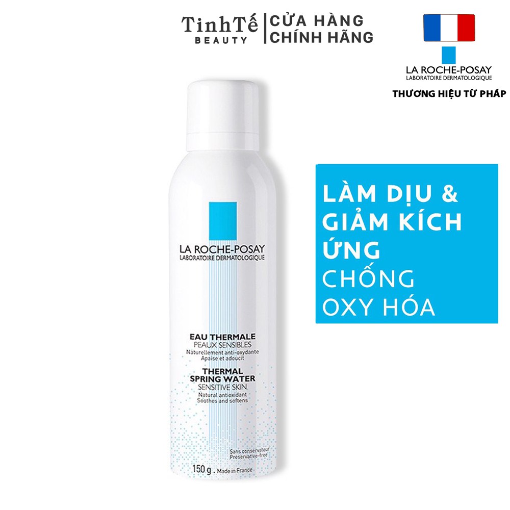 Xịt khoáng làm sạch và làm dịu La Roche Posay cho da nhạy cảm La Roche-Posay Thermal Spring Water 150ml