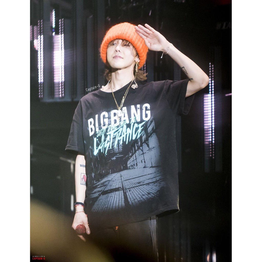 ÁO PHÔNG BIG BANG LAST DANCE CONCERT ÁO THUN COTTON DÁNG RỘNG