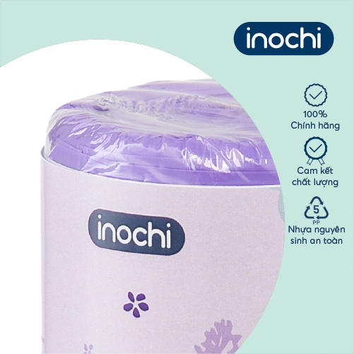 Túi rác tiện dụng Inochi - Soji 25L x 28 túi (Size M) Hương Lavender(có quai cầm)