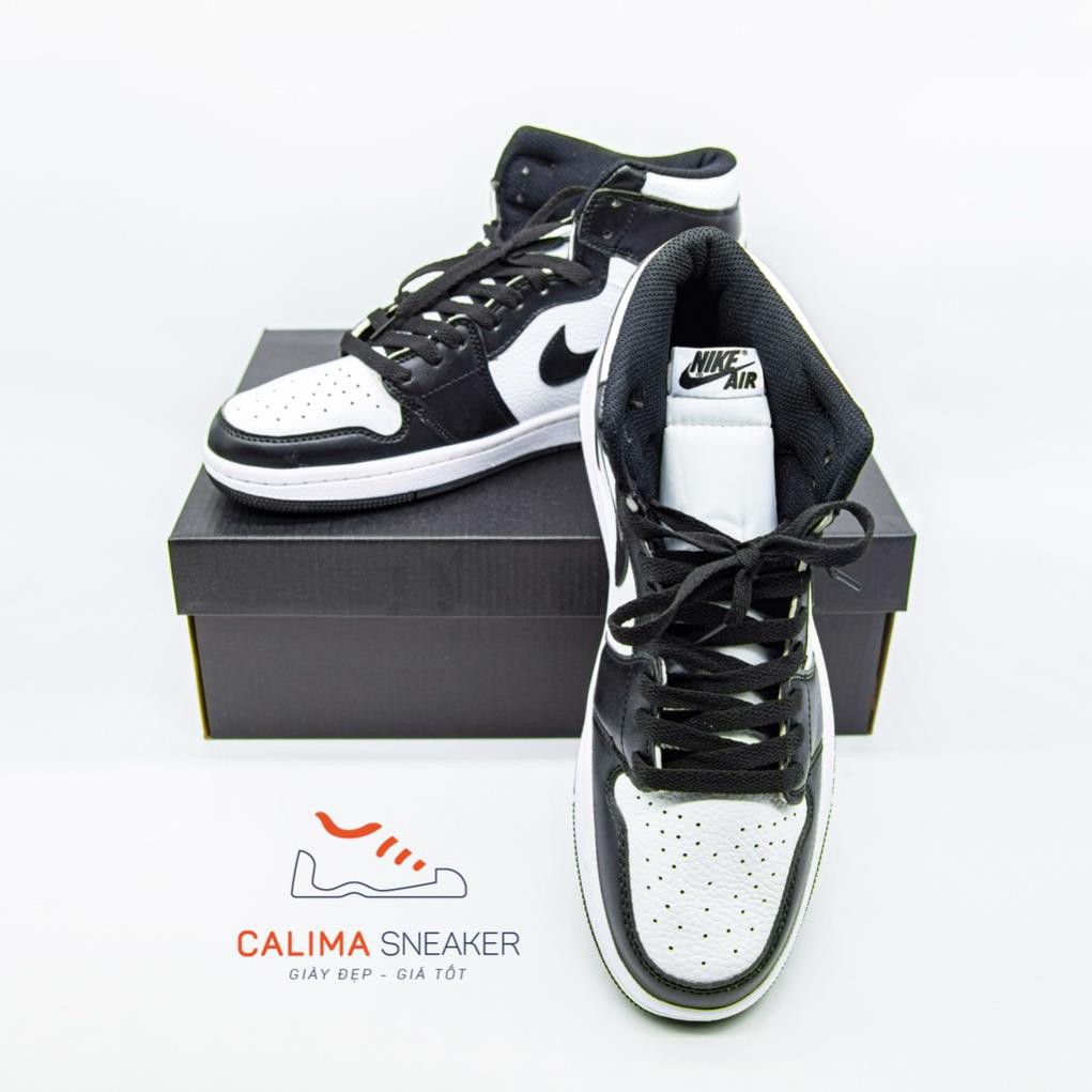 Giày sneaker nam, giày sneaker nữ JD1 Panda/giày jd cổ cao Panda Đen Trắng nam nữ 36-43