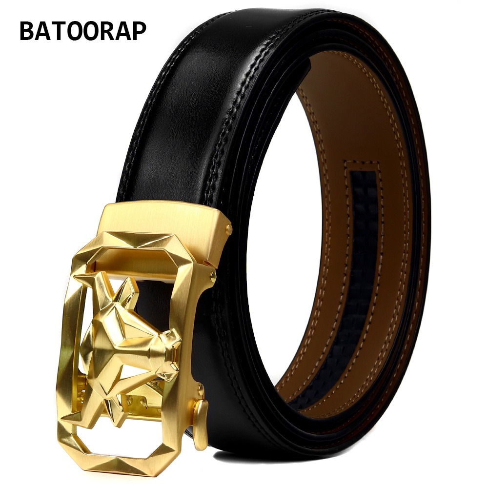 Đầu Khóa Thắt Lưng Nam Bằng Da Thật Mạ Vàng 35Mm Rộng Z084P08B
