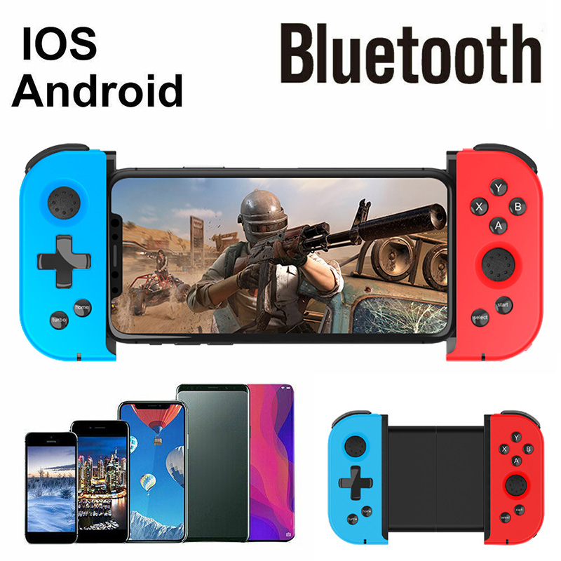 New Arrival Wireless Telescopic Bluetooth Game Controller Wireless Gamepad Joystick For Android IOS Phone With USB Cable