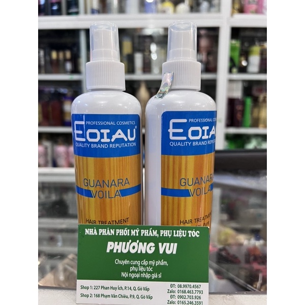 Nước xịt dưỡng tóc EOIAU250ml  chống nhiệt , chước khi sấy và uấn tóc   giúp mái tóc mềm mại và phục hồi hư tổn
