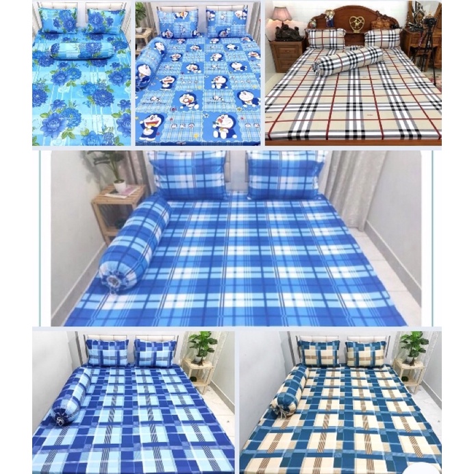 Drap Thun Lạnh Việt Nam Cao Cấp nệm 3-25cm