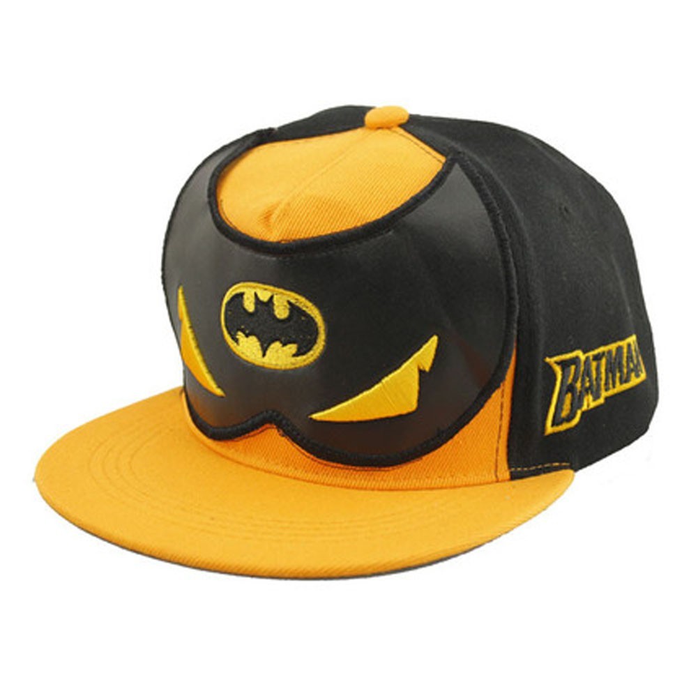Mũ Lưỡi Trai Thêu Logo Batman Phong Cách Hàn Quốc Cho Bé