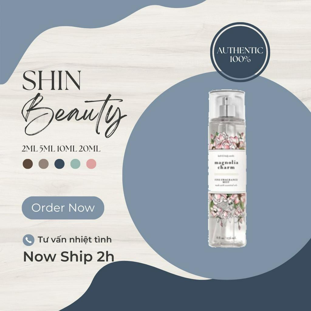 Xịt Thơm Toàn Thân Bath & Body Works  MAGNOLIA CHARM