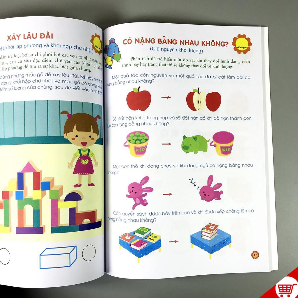 Sách - Giúp Bé Phát Triển Tiềm Năng Toán Học 3-6 Tuổi (combo 4 quyển, lẻ tùy chọn) | BigBuy360 - bigbuy360.vn