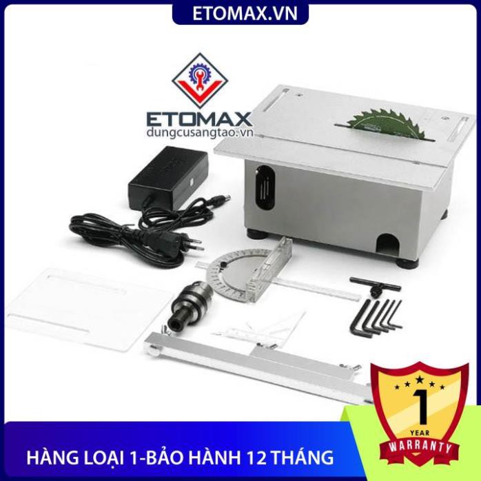 [Hàng loại 1-Bảo hành 12 tháng] Máy cưa bàn mini đa năng V3 ( ETOMAX )