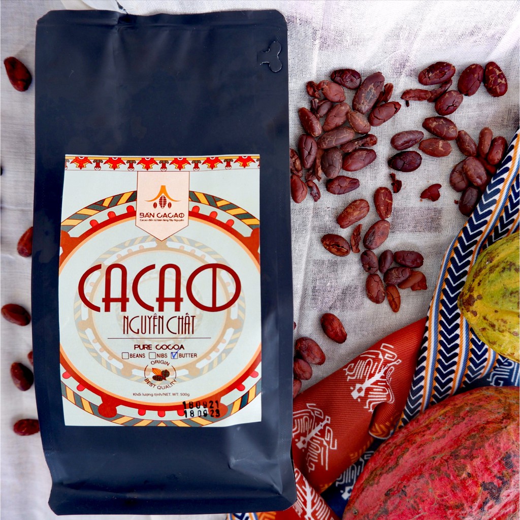 Cacao ngòi túi 1kg  - Cocoa nibs