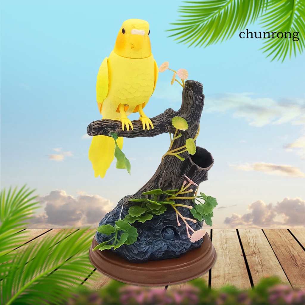 Cr Đồ Chơi Chim Vẹt Điện Tử Mô Phỏng Giọng Nói Cho Bé