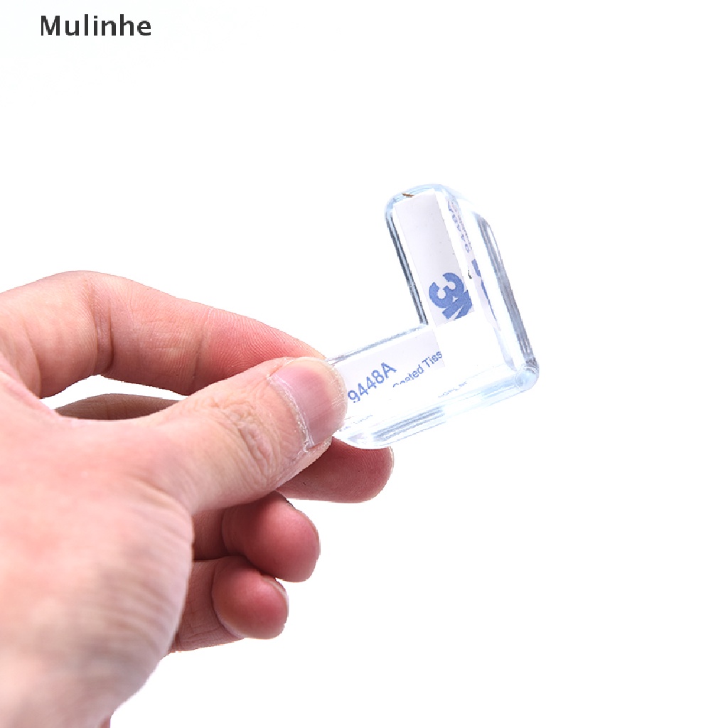 Set 4 Đệm Cao Su Trong Suốt Bọc Cạnh Bàn Bảo Vệ An Toàn Cho Bé